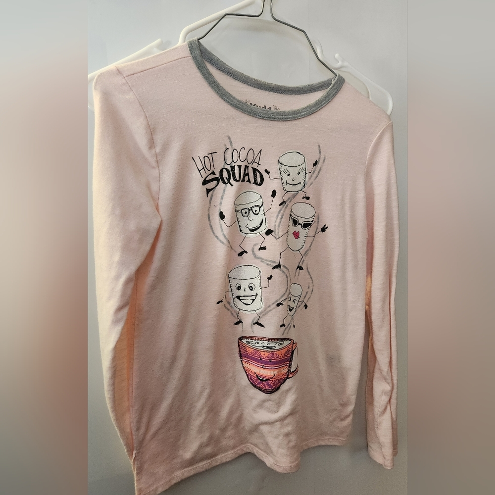 Mudd Hot Cocoa Long Sleeve Shirt